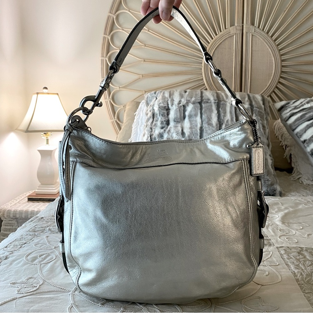Coach Vintage Zoe Metallic Bag